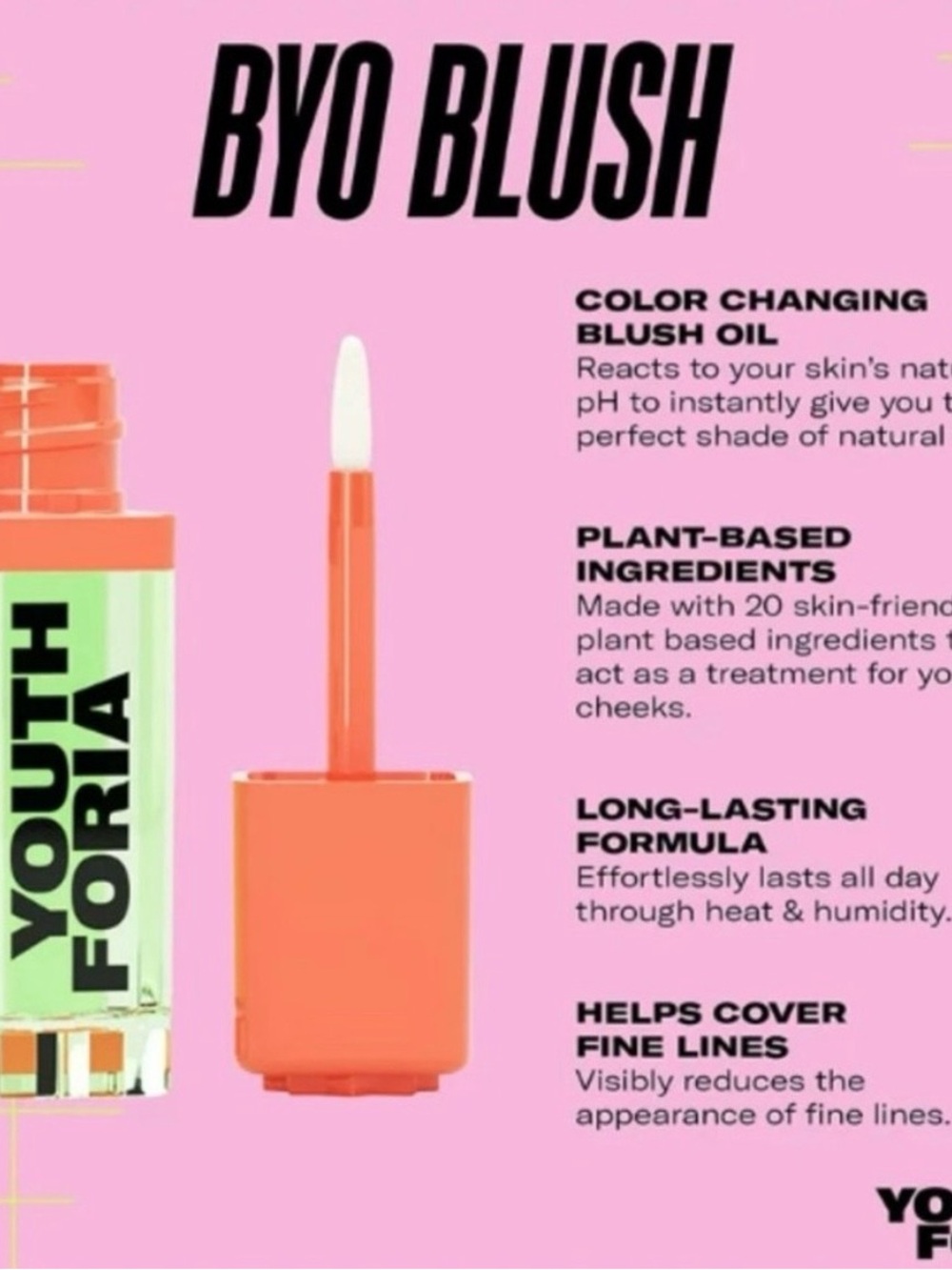 Youthforia Color Changing Blush Oil - Picture 2 of 3